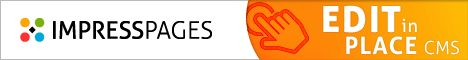 Edit in place with ImpressPages CMS